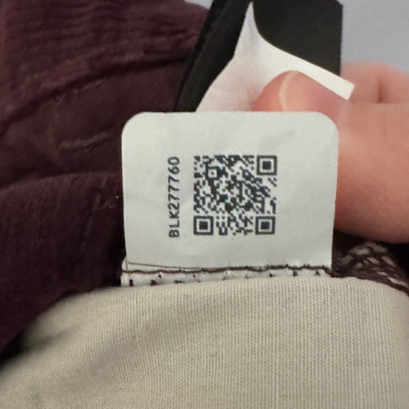 The North Face dark burgundy cargo corduroy pants Size 2 - Picture 7 of 9